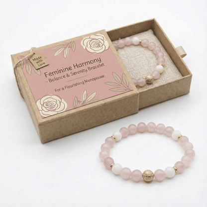 Rose Quartz Bracelet - Relieves Menopause Symptoms