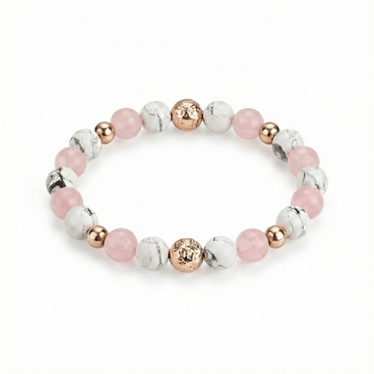 Bracelet Rose Quartz Menopause Therapy