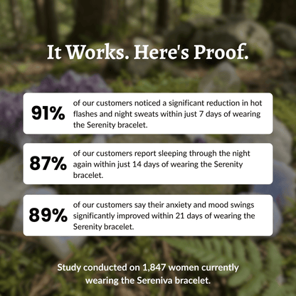 Sereniva Bracelet - Natural Menopause Relief