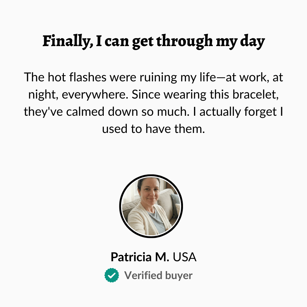 Sereniva Bracelet - Natural Menopause Relief